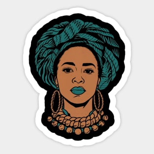 The art of Lauryn Hill Sticker